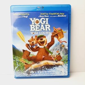 🍒4 for $20🍒 Yogi Bear Bilingual (Blu-ray / DVD Combo) Kids Animated Movie